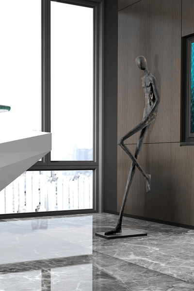 Lemvix Sculpture Floor Ornament - Neutral Decor