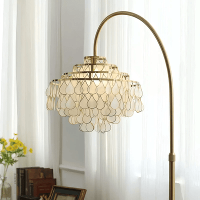Emily Luxury Shell Floor Lamp