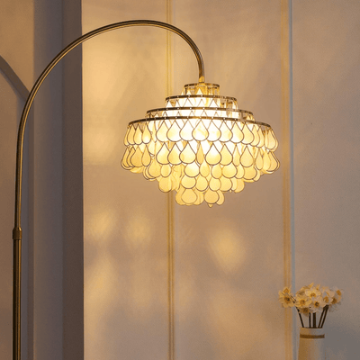 Emily Luxury Shell Floor Lamp