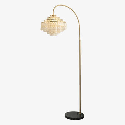 Emily Luxury Shell Floor Lamp