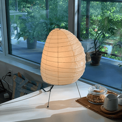 Elaris Modern Rice Paper Table Lamp