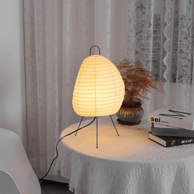 Elaris Modern Rice Paper Table Lamp