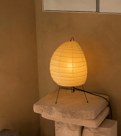 Elaris Modern Rice Paper Table Lamp