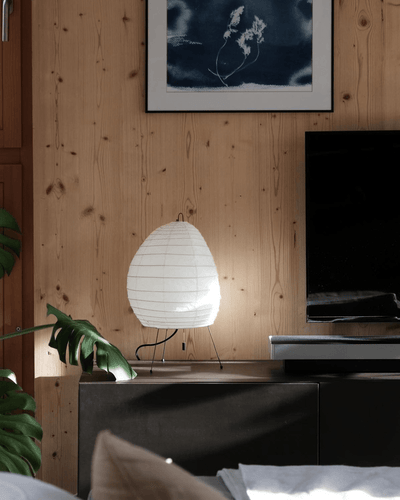 Elaris Modern Rice Paper Table Lamp