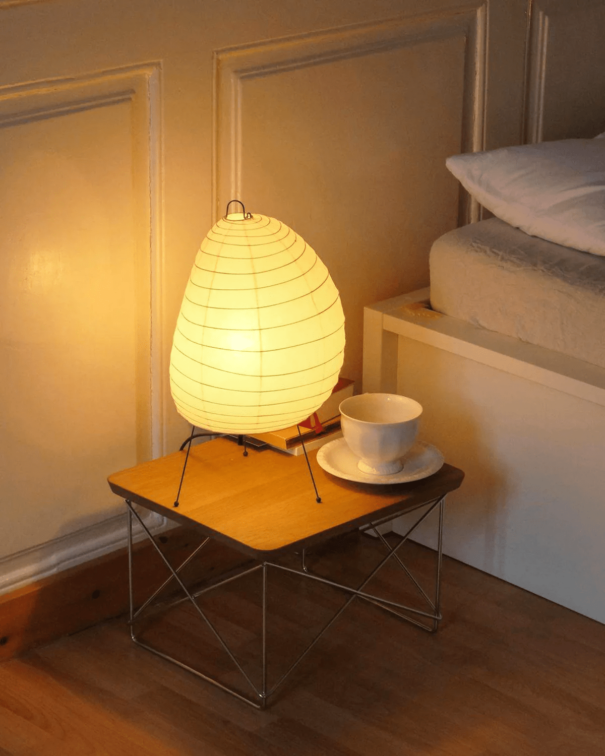 Elaris Modern Rice Paper Table Lamp