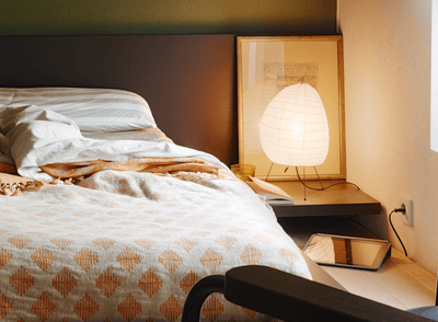 Elaris Modern Rice Paper Table Lamp