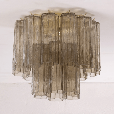 Aurora Ceiling Lamp Pink Waterfall Style - Neutral Decor