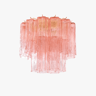 Aurora Ceiling Lamp Pink Waterfall Style - Neutral Decor