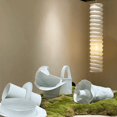Luninaine Minimalist Paper Pendant Light