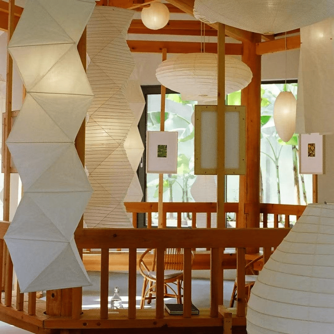 Jirso Minimalist Paper Pendant Light