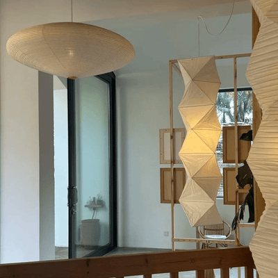 Jirso Minimalist Paper Pendant Light