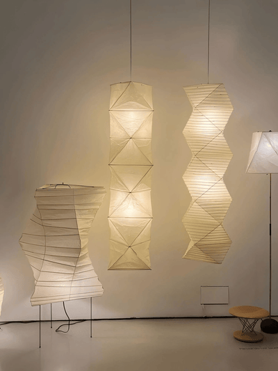 Jirso Minimalist Paper Pendant Light