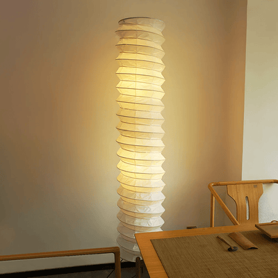 Soraine Minimalist Rice Paper Floor Lamp