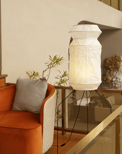 Nivorena Modern Rice Paper Floor Lamp