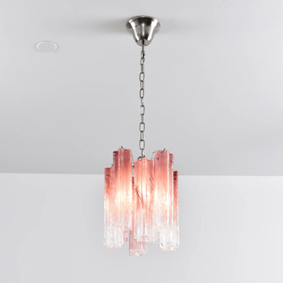 Lioroella Chandelier Pink Gradient Murano Glass
