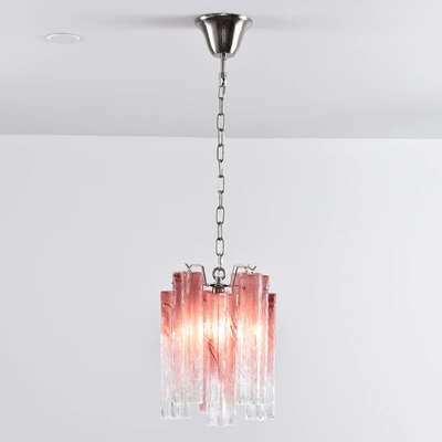 Lioroella Chandelier Pink Gradient Murano Glass