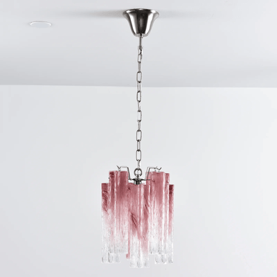 Lioroella Chandelier Pink Gradient Murano Glass