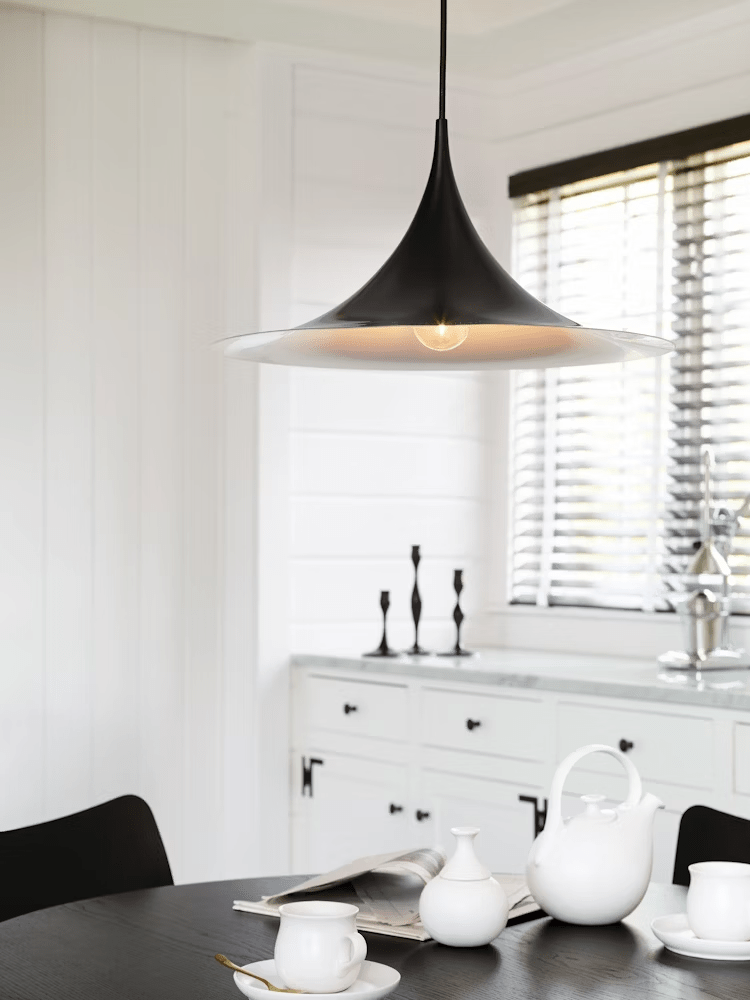 Valerira Steel Sculptural Pendant Light