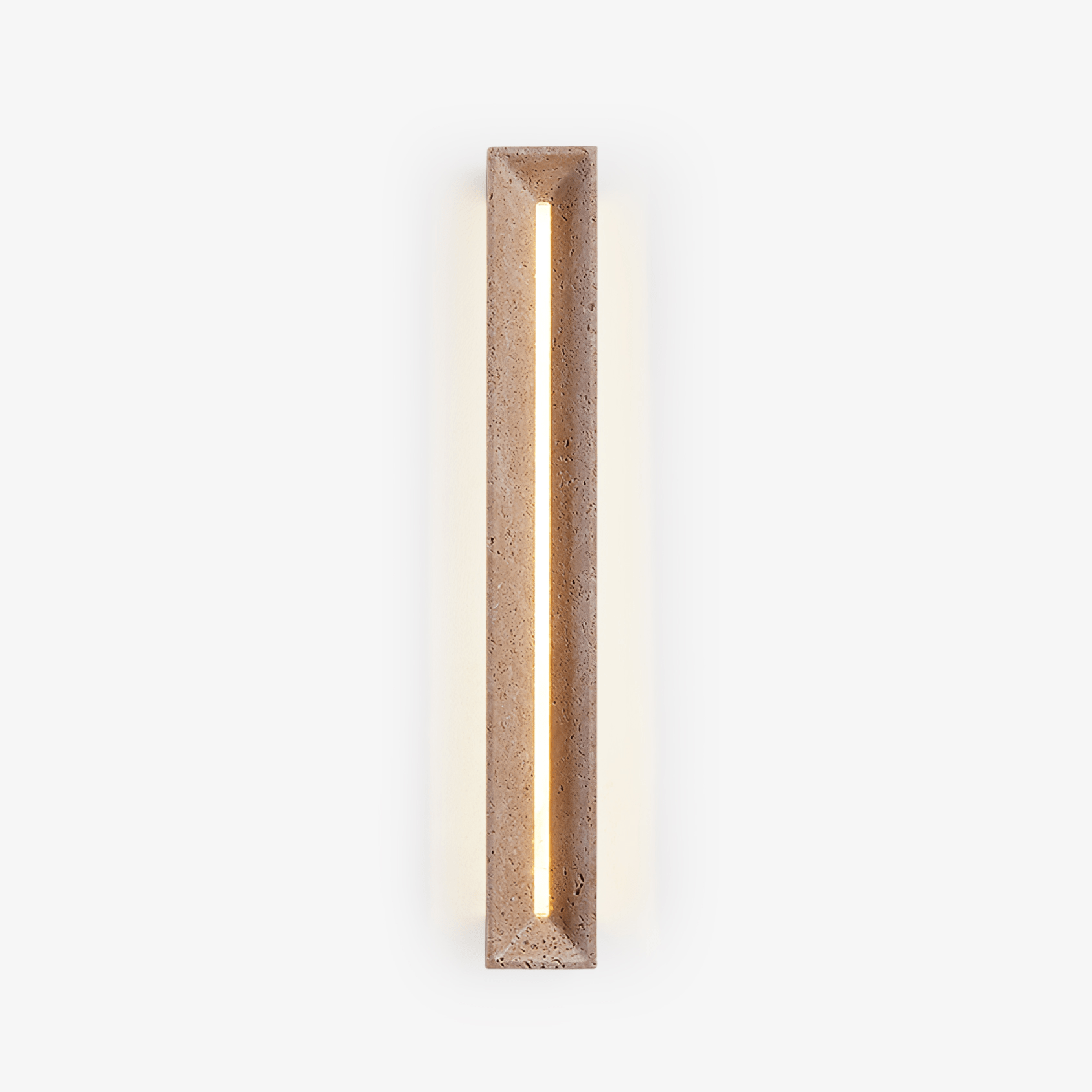 Dfi Minimalist Travertine Wall Light