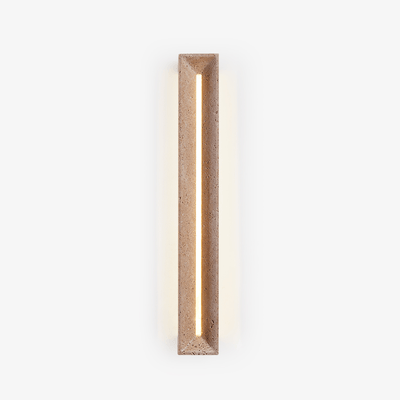 Dfi Minimalist Travertine Wall Light