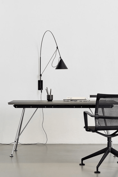 Noraette Wall Lamp Arc Cone Minimalist