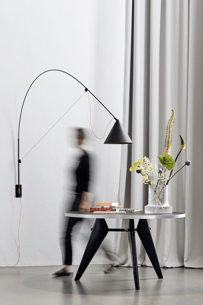 Noraette Wall Lamp Arc Cone Minimalist