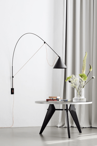 Noraette Wall Lamp Arc Cone Minimalist