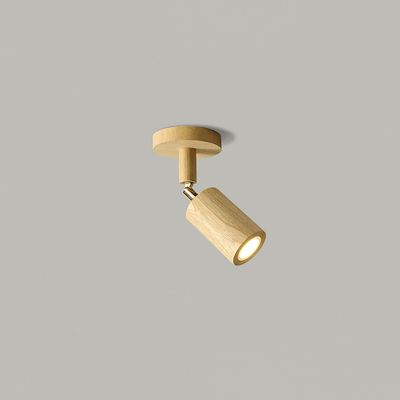 Valestone Wood Beam Spotlight Flush Mount Ceiling Light