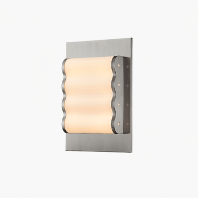 Wave Contemporary Fabric Wall lamp