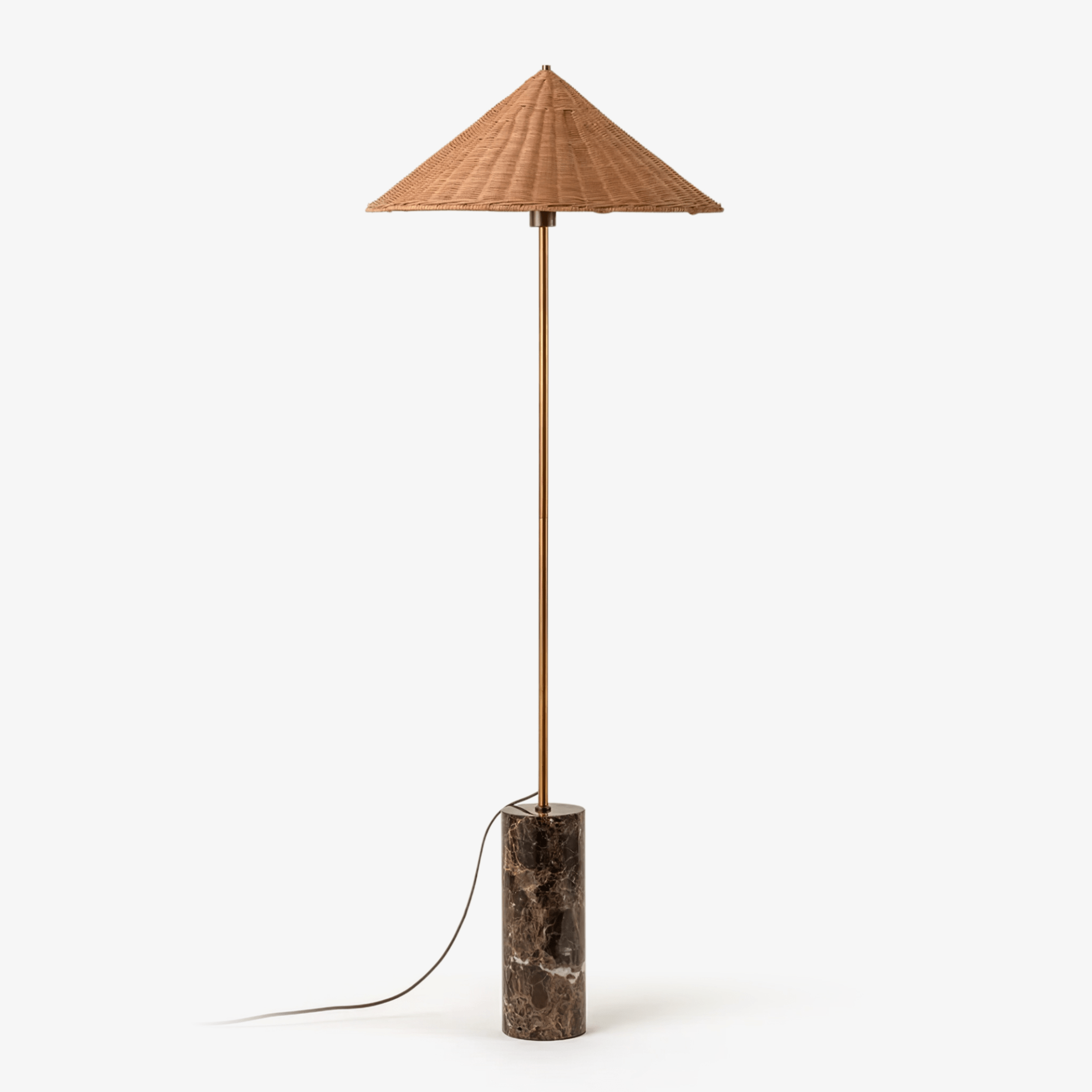 Zenith Bohemian Marble Floor Lamp