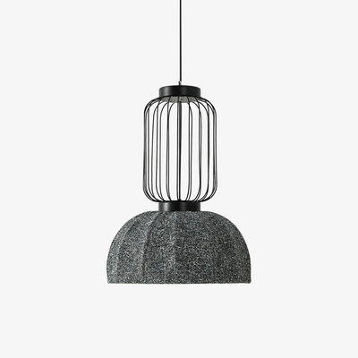 Forge Industrial Fabric Pendant Lamp