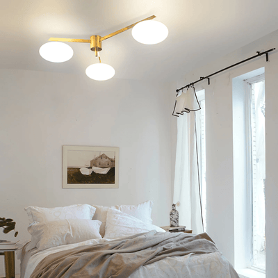 Velaraya Modern Glass Ceiling Light