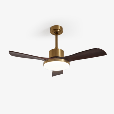 Xen Modern Wood Ceiling Fan Light