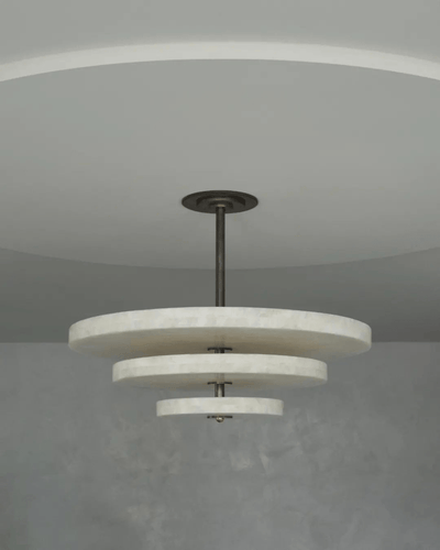 Nivoreria Minimalist Alabaster Pendant Light