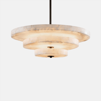 Nivoreria Minimalist Alabaster Pendant Light