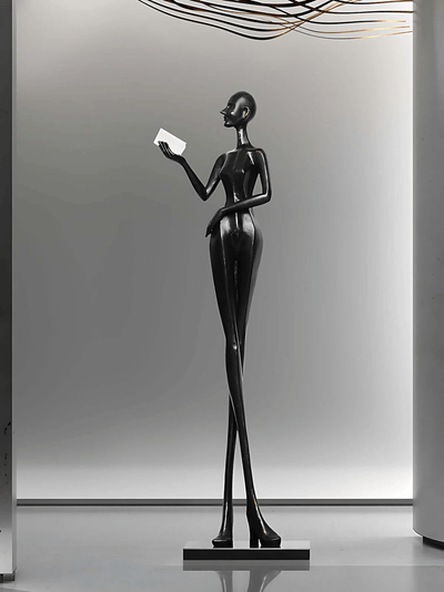 Soranina Floor Lamp Sculptural Minimalist