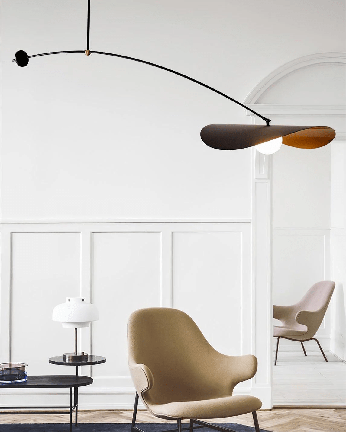 Arcflow Dynamic Curve Pendant Light