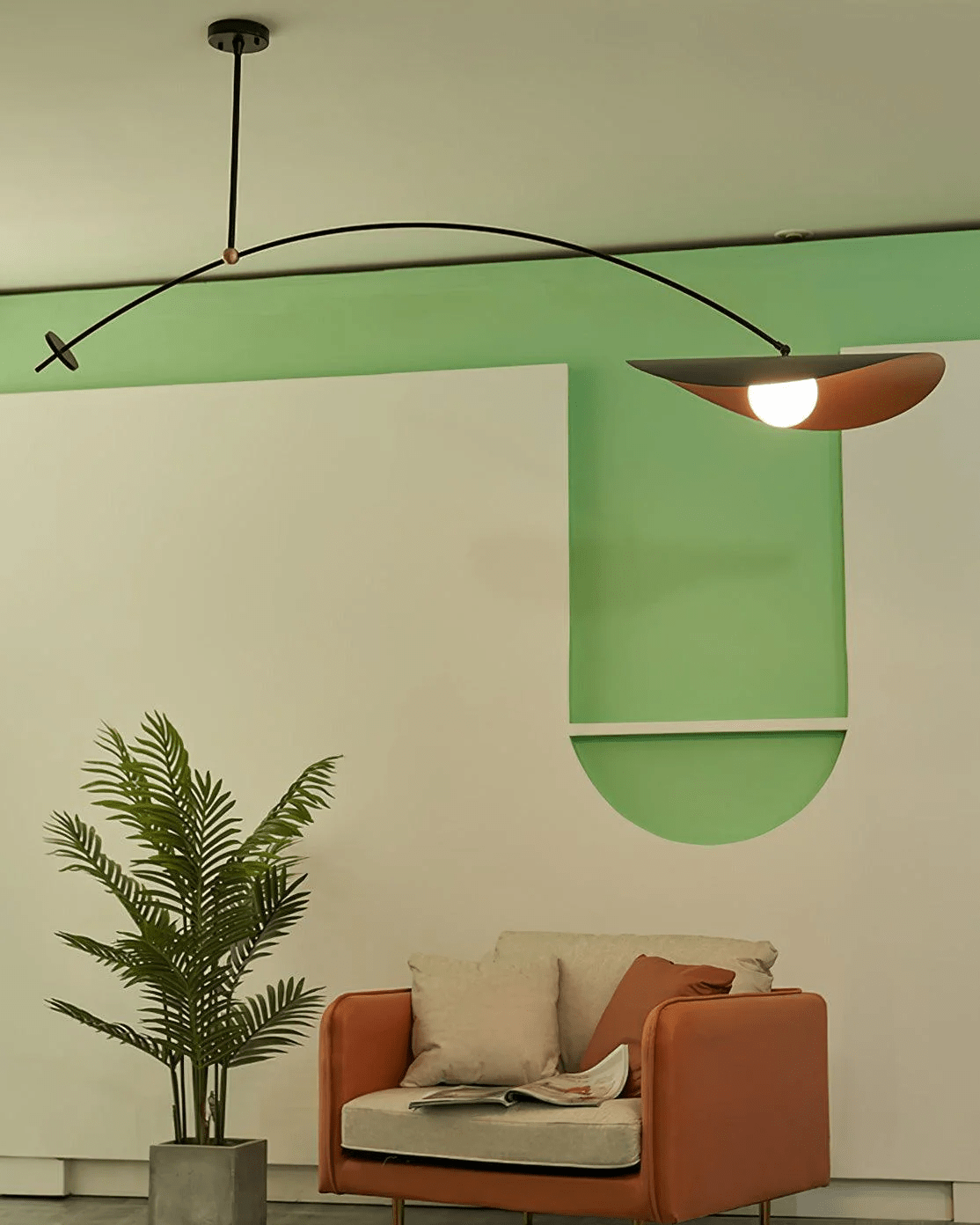 Arcflow Dynamic Curve Pendant Light
