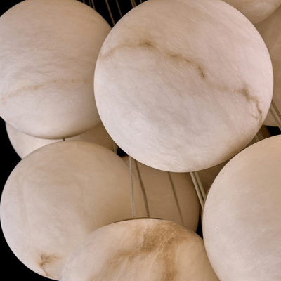Gaia Alabaster Pendant Light Chandelier