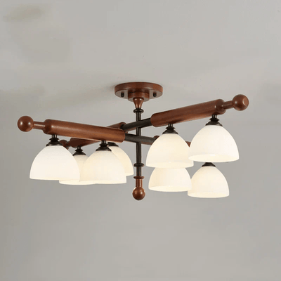 Rusticana Crossbeam Wood Ceiling Light