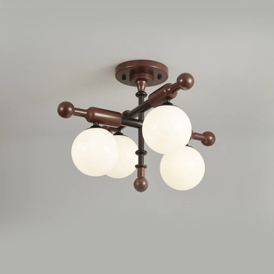 Rusticana Crossbeam Wood Ceiling Light