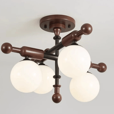 Rusticana Crossbeam Wood Ceiling Light