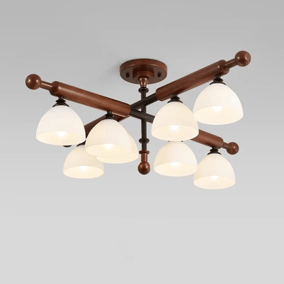 Rusticana Crossbeam Wood Ceiling Light