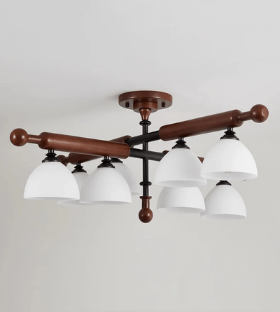 Rusticana Crossbeam Wood Ceiling Light