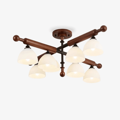 Rusticana Crossbeam Wood Ceiling Light
