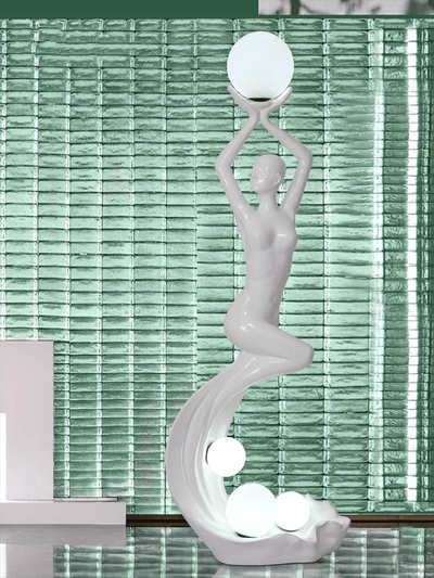 Muse Modern Sculpture Floor Lamp
