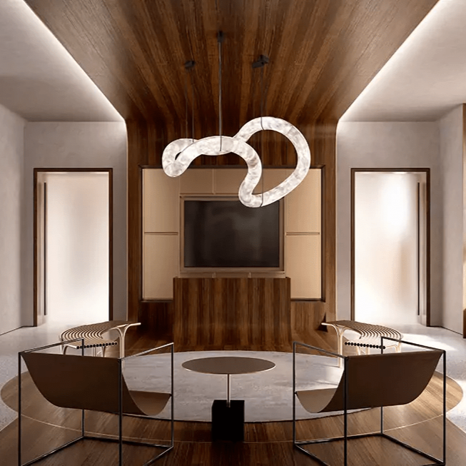 Erya Alabaster Pendant Light
