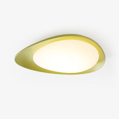 Poe Pendant Lamp Resin Oval Soft Contemporary