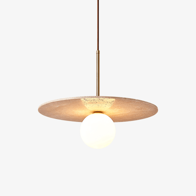 Noreielle Travertine Pendant Light