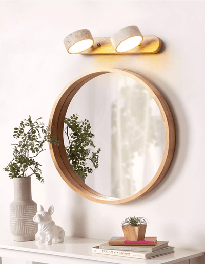 Neramere Travertine Duo Indoor Wall Light